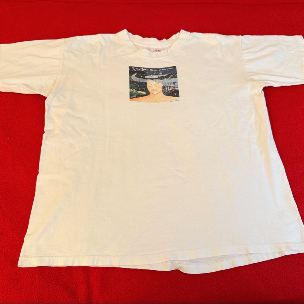 Vintage Billy Joel River Of Dreams Tour 1993 Rock Band Single stitch T-Shirt XL